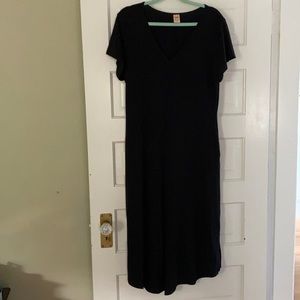 Smash + Tess Sunday Dress in Midnight Black